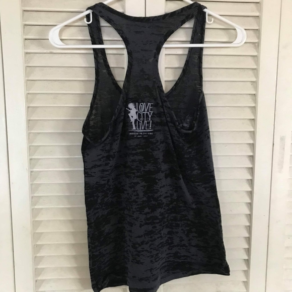 Love City Live Black/charcoal tank, S - Picture 4 of 11
